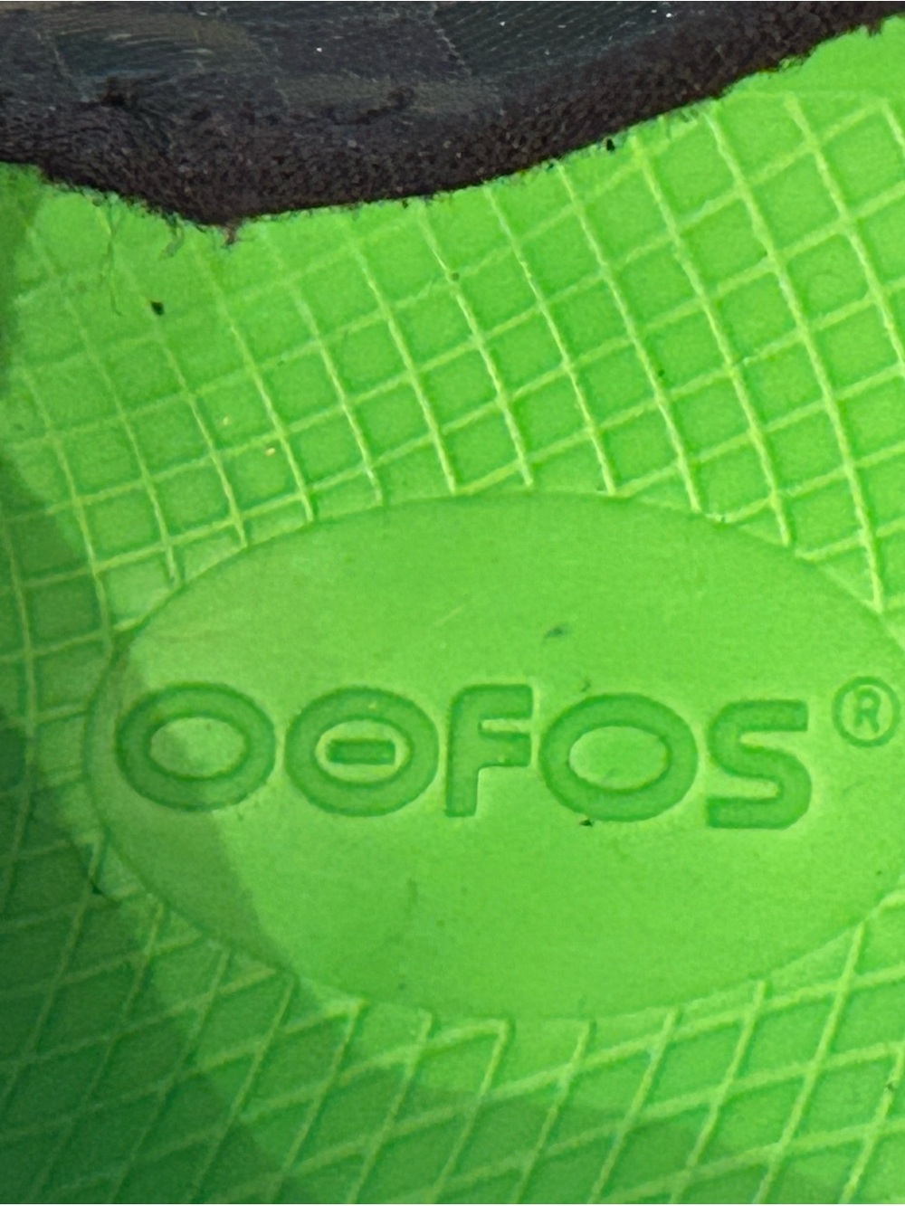 Oofos Oomg OOMG11152021 Eezee Mens Size 9.5 Black Checkered Slip On Sneakers - Picture 5 of 5